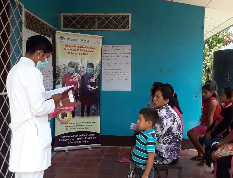 Mejora de la salud materno infantil en 10 comunidades del municipio de Yalagüina, Nicaragua.